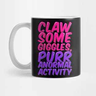 Cat Horror Purr-anormal Giggles Unleashed Mug